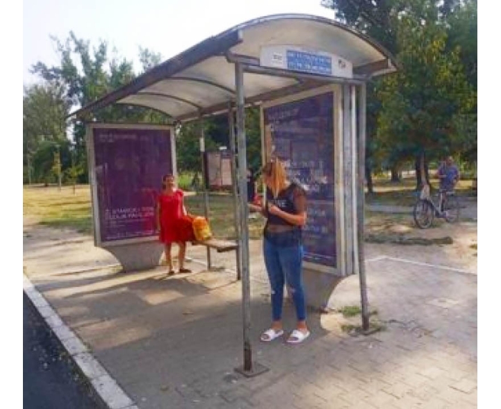 Novi Sad - Autobuska stajališta -  Bulevar Oslobođenja G