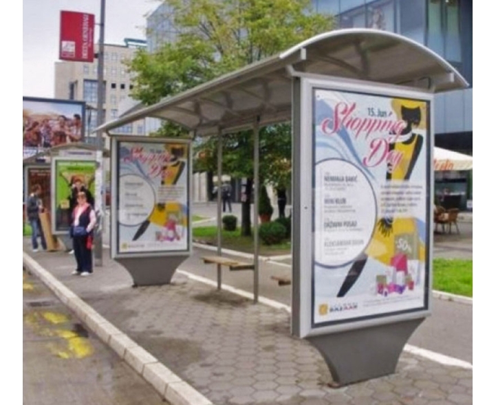Novi Sad - Autobuska stajališta - Bulevar Oslobodjenja Merkator