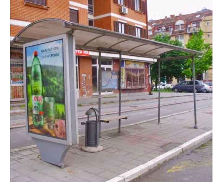 Novi Sad - Autobuska stajališta - Bul. Patrijarha Pavla 57