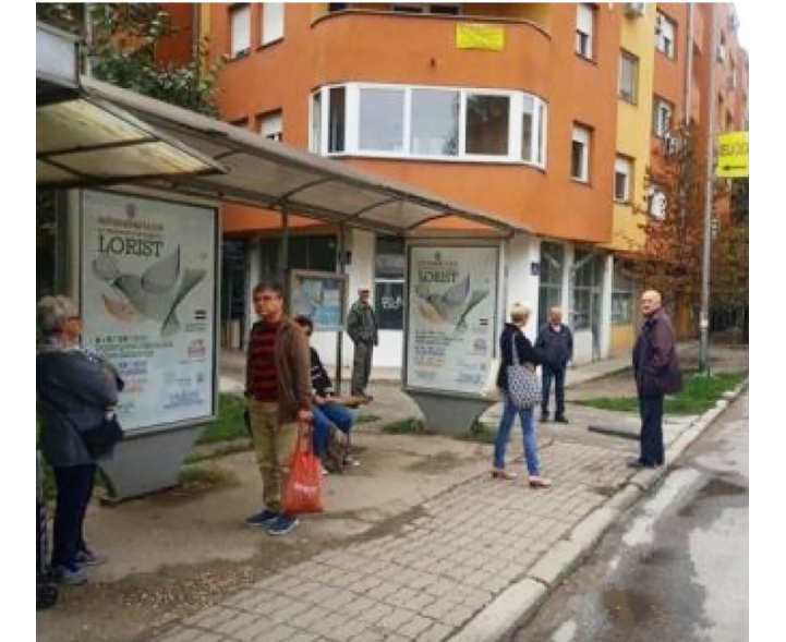 Novi Sad - Autobuska stajališta - Marka Miljanova G