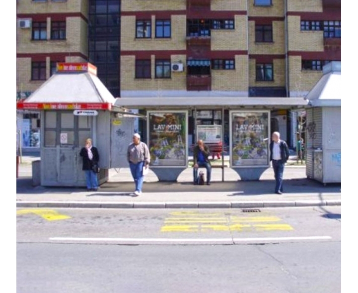 Novi Sad - Autobuska stajališta - Bulevar oslobođenja, ugao sa Maksima Gorkog, Filips