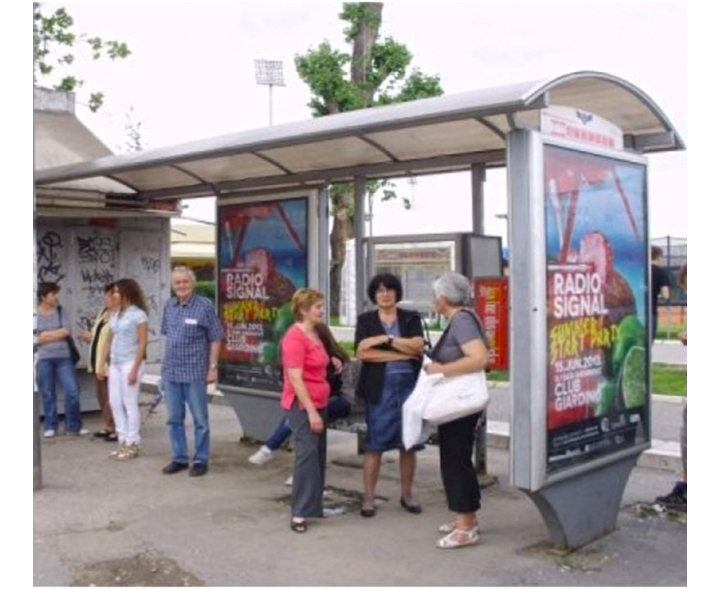 Novi Sad - Autobuska stajališta - Bulevar oslobođenja, teniski tereni