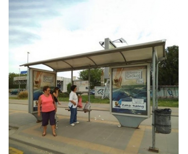 Novi Sad - Autobuska stajališta  - Braće Popović, pumpa (Hadži Ruvimova)