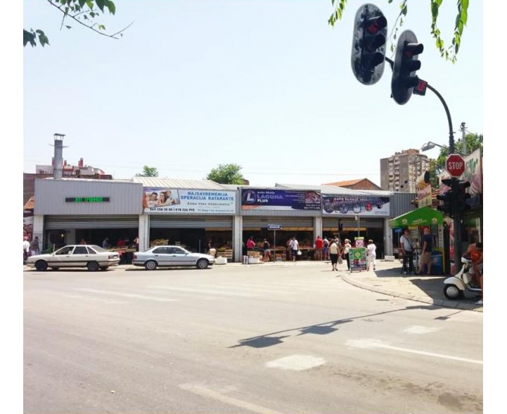 Niš - Fasadna Reklama - Pijaca Palilula  SN04